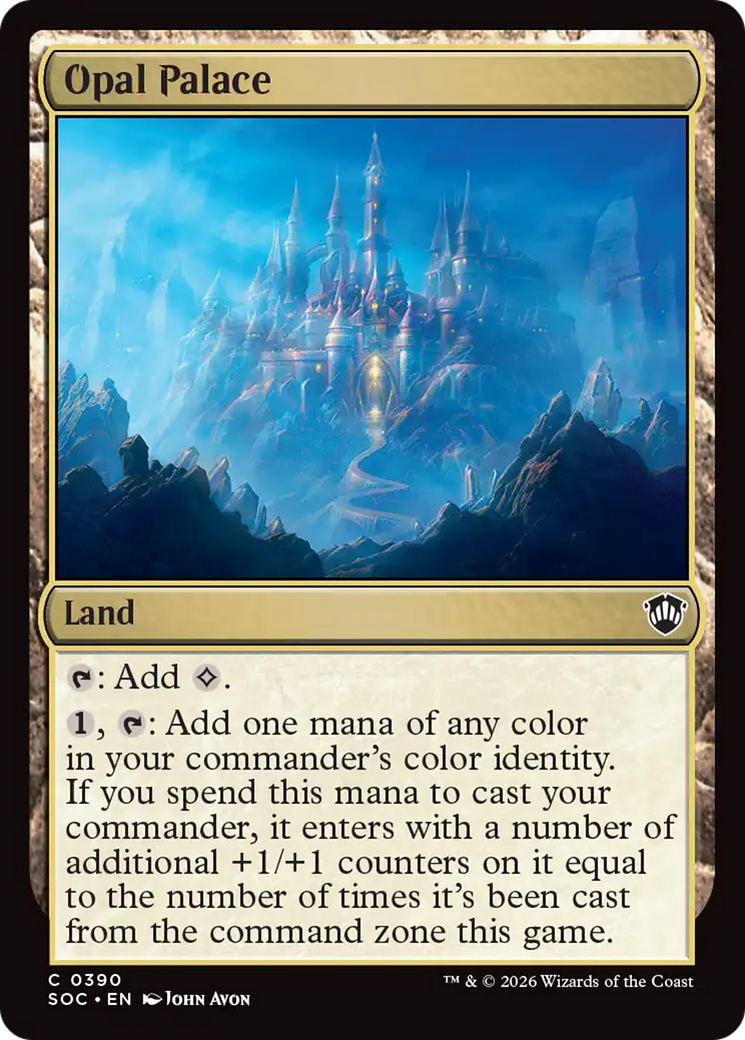 Opal Palace [Secrets of Strixhaven Commander] | Card Citadel