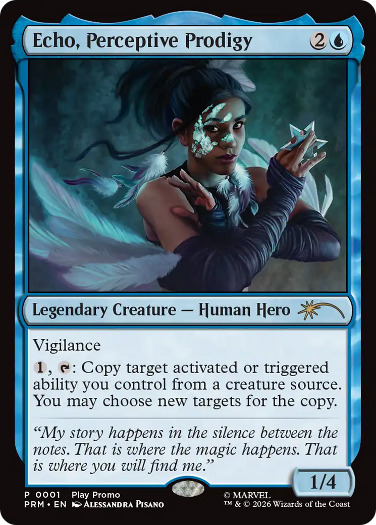 Echo, Perceptive Prodigy [Standard Showdown Promos] | Card Citadel