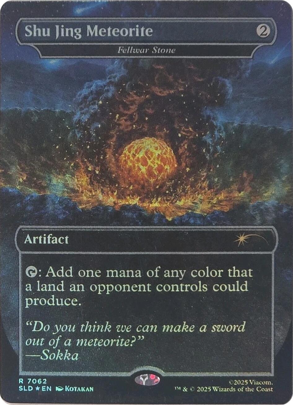 Shu Jing Meteorite - Fellwar Stone (Rainbow Foil) [Secret Lair Drop Series] | Card Citadel