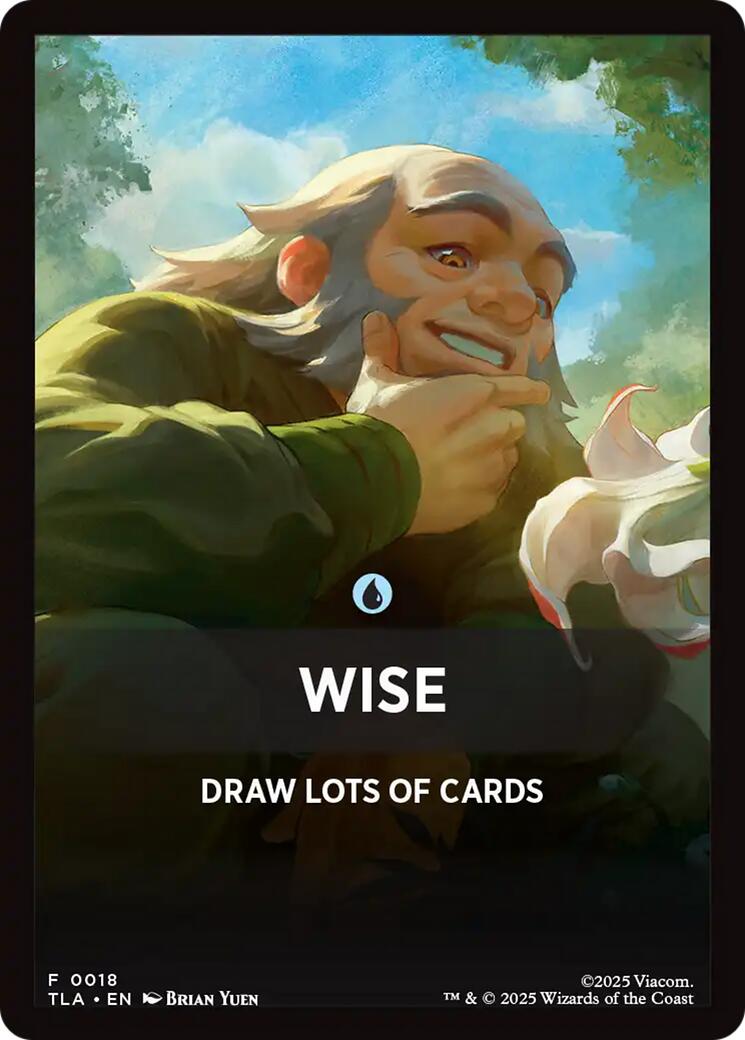 Wise Theme Card [Avatar: The Last Airbender Tokens] | Card Citadel