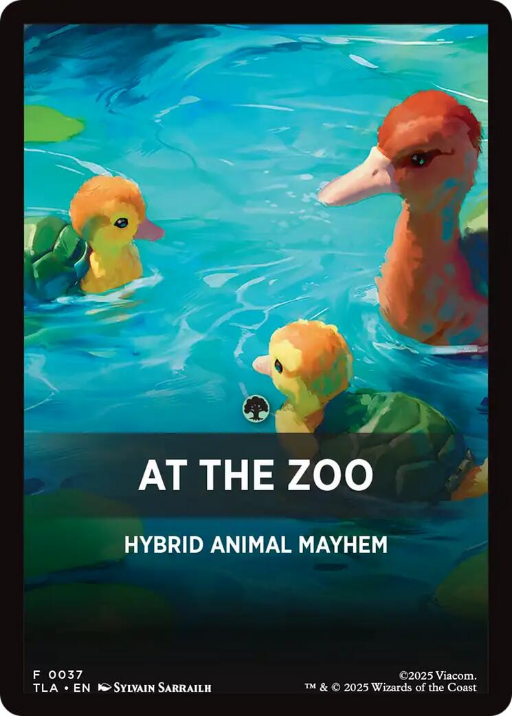 At The Zoo Theme Card [Avatar: The Last Airbender Tokens] | Card Citadel