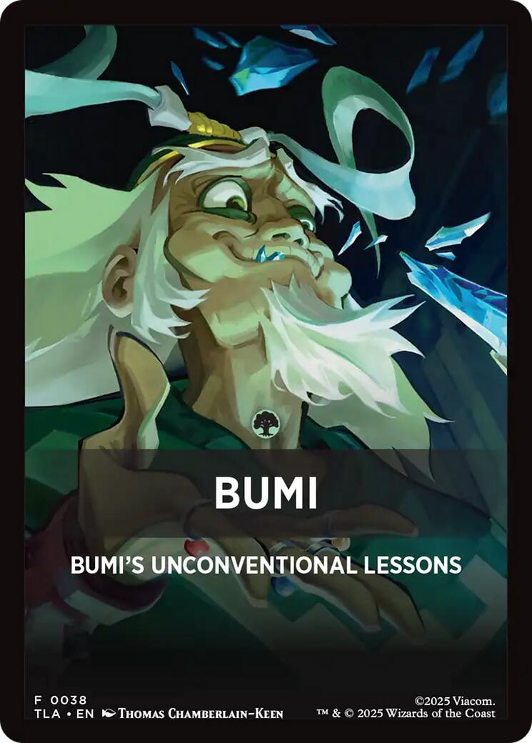 Bumi Theme Card [Avatar: The Last Airbender Tokens] | Card Citadel