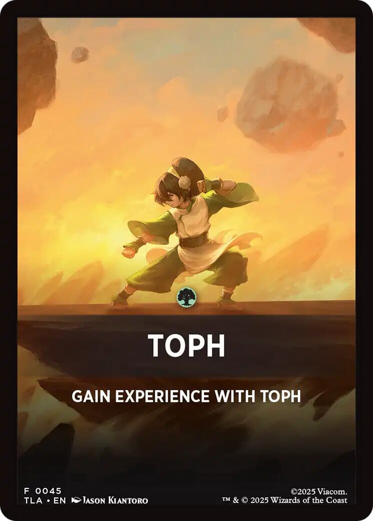 Toph Theme Card [Avatar: The Last Airbender Tokens] | Card Citadel