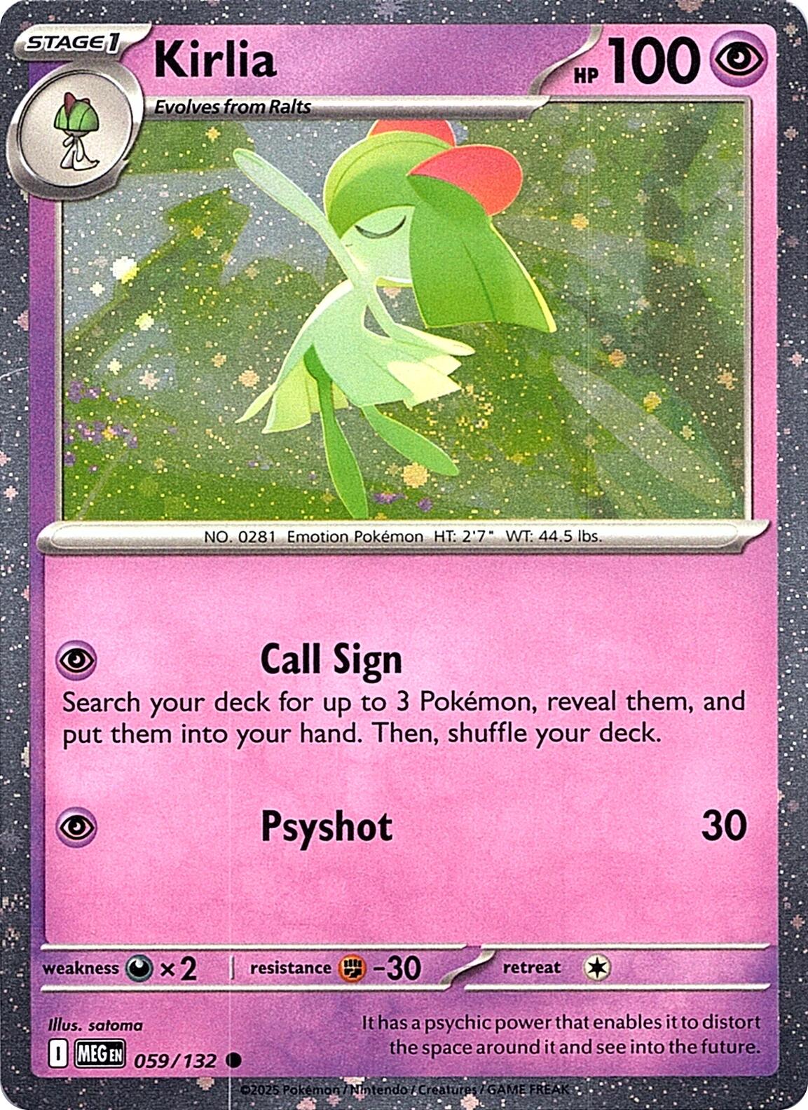 Kirlia (059/132) (Cosmos Holo) [Miscellaneous Cards] | Card Citadel