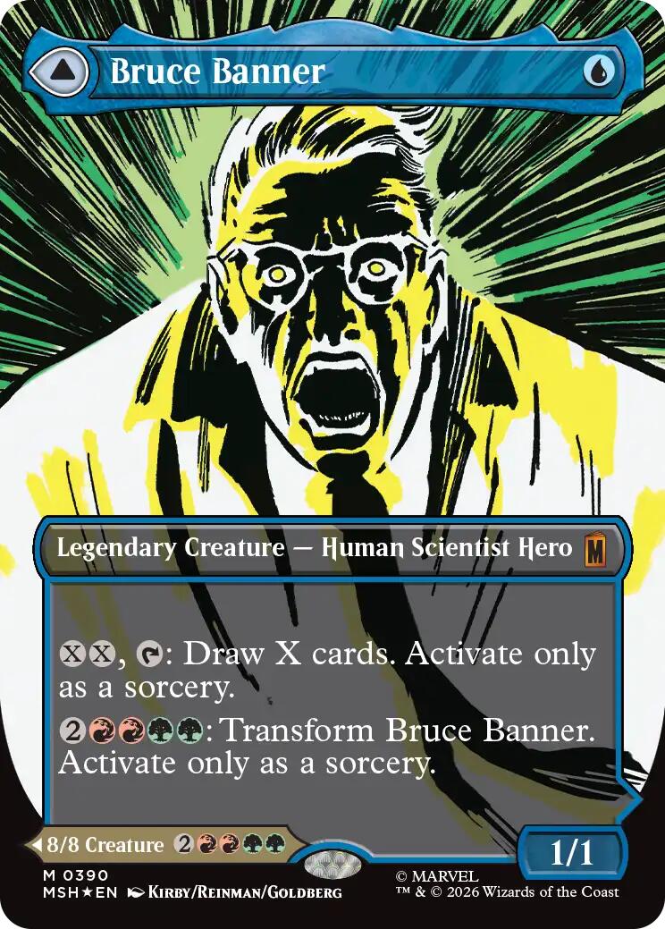 Bruce Banner (Borderless) [Marvel Super Heroes] | Card Citadel