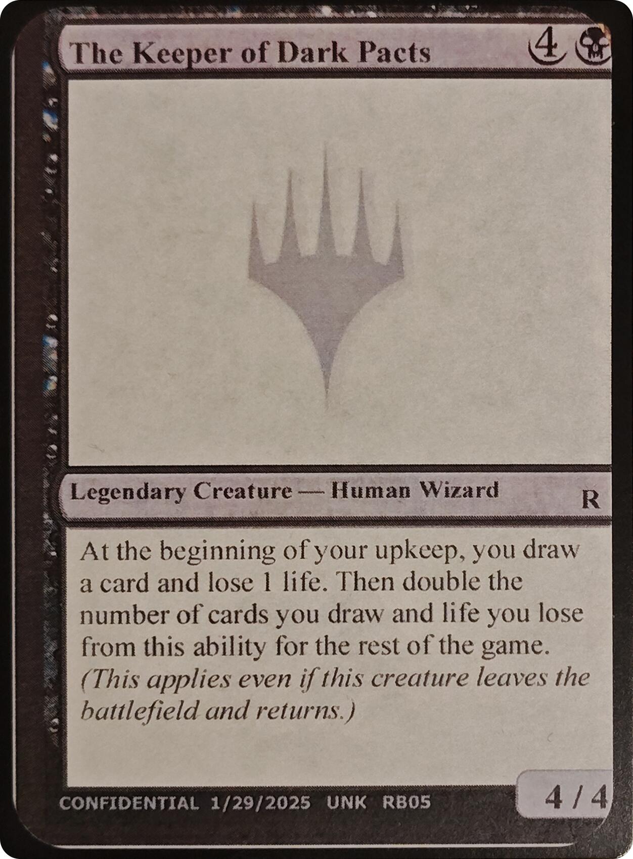 The Keeper of Dark Pacts [Unknown Event] | Card Citadel