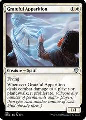 Grateful Apparition [Phyrexia: All Will Be One Commander] | Card Citadel