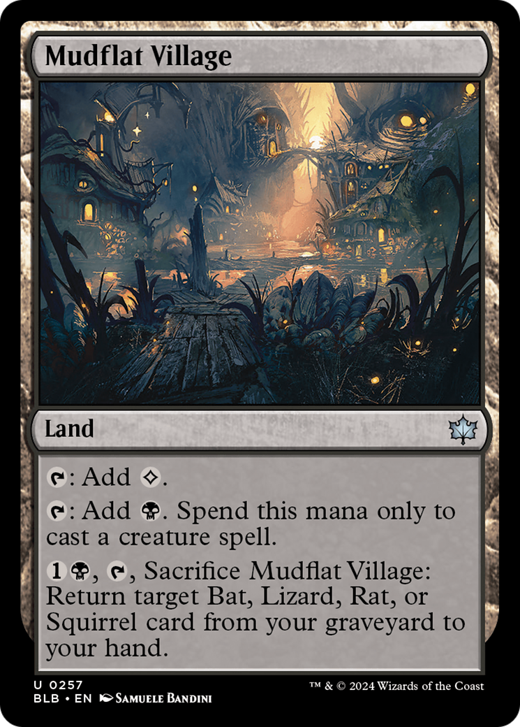 Mudflat Village [Bloomburrow] | Card Citadel