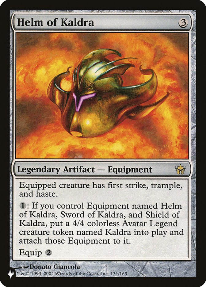 Helm of Kaldra [The List] | Card Citadel