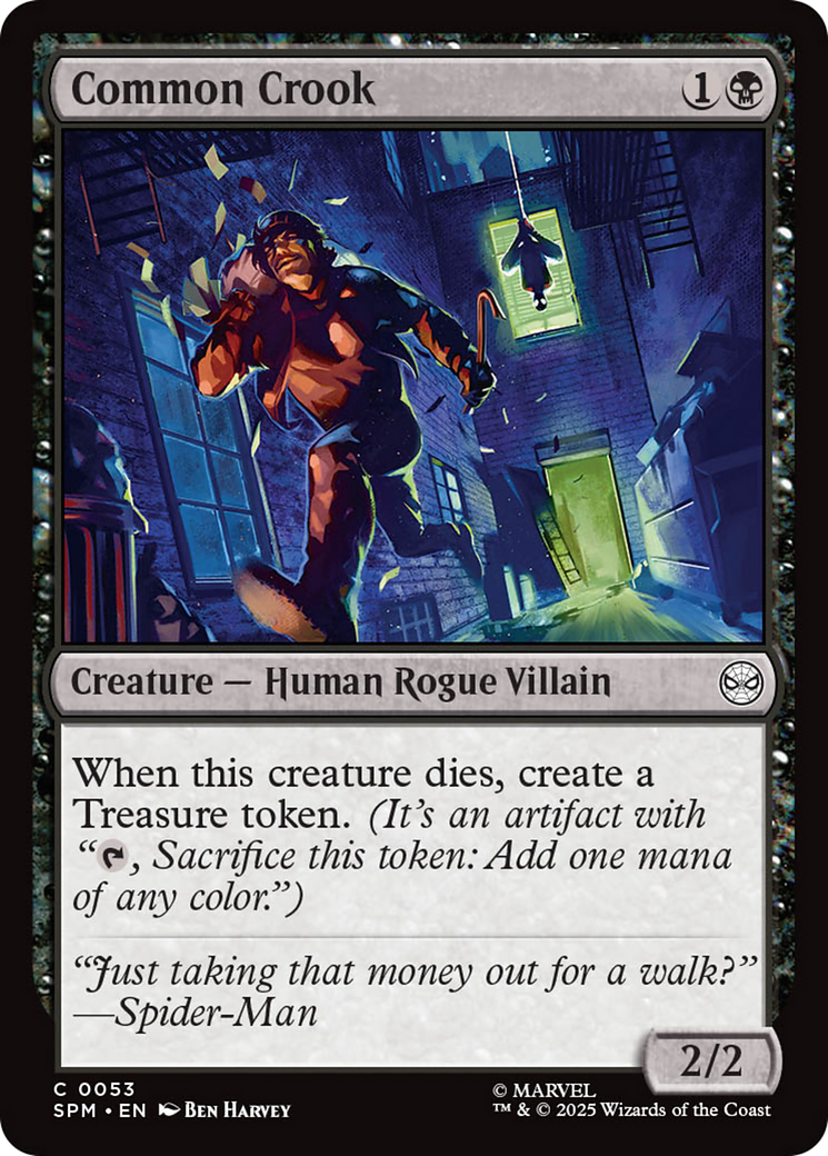 Common Crook [Marvel's Spider-Man] | Card Citadel