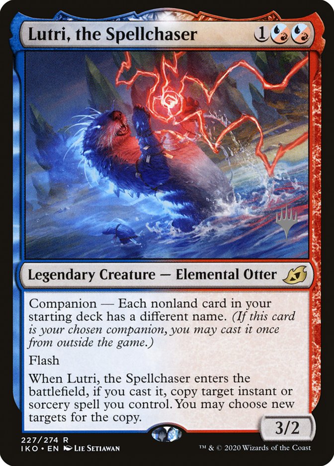 Lutri, the Spellchaser (Promo Pack) [Ikoria: Lair of Behemoths Promos] | Card Citadel