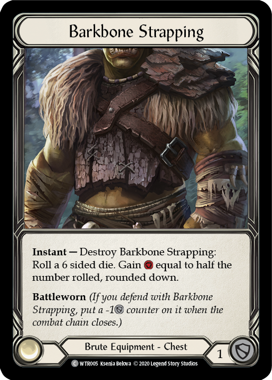 Barkbone Strapping [U-WTR005] (Welcome to Rathe Unlimited)  Unlimited Rainbow Foil | Card Citadel