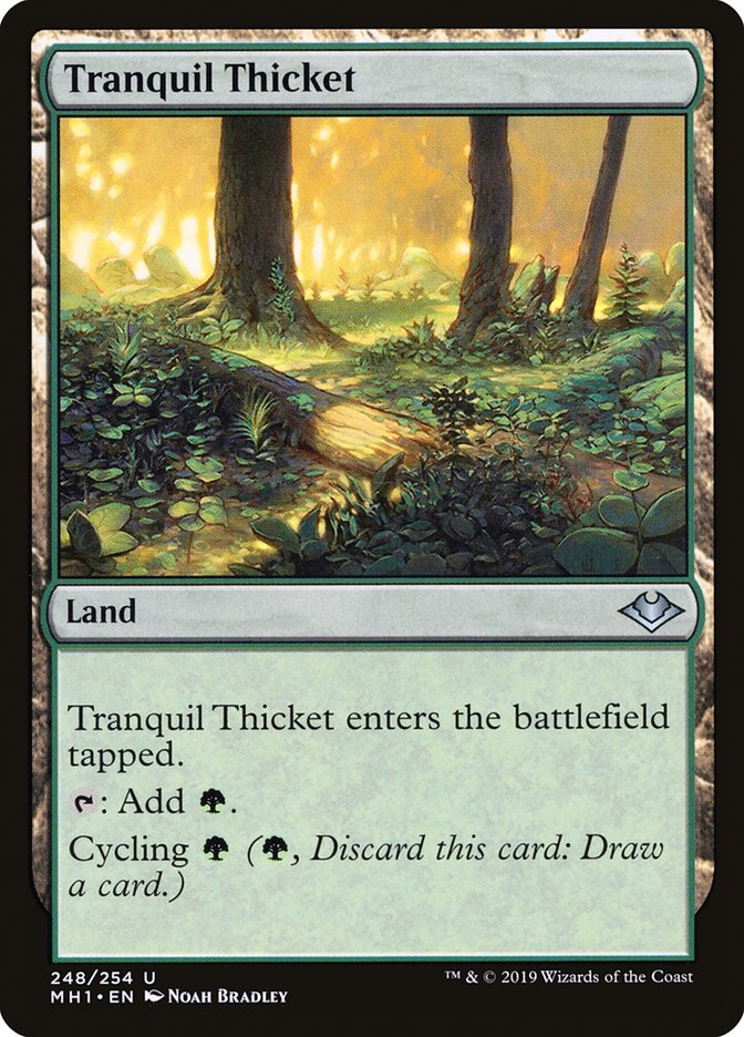 Tranquil Thicket [Modern Horizons] | Card Citadel