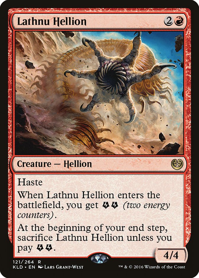 Lathnu Hellion [Kaladesh] | Card Citadel