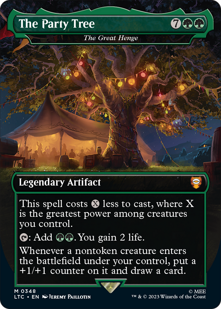 The Party Tree - The Great Henge [The Lord of the Rings: Tales of Middle-Earth Commander] | Card Citadel