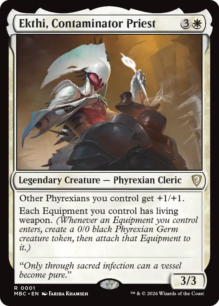 Ekthi, Contaminator Priest [Mystery Booster: Commander Edition] | Card Citadel