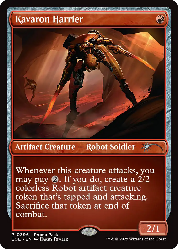 Kavaron Harrier [Edge of Eternities Promo Pack] | Card Citadel