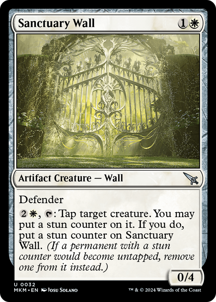 Sanctuary Wall [Murders at Karlov Manor] | Card Citadel