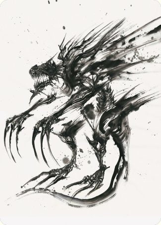 Phyrexian Obliterator Art Card [Phyrexia: All Will Be One Art Series] | Card Citadel