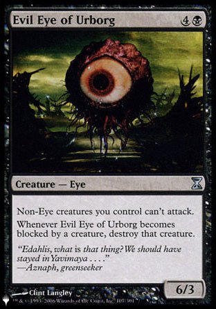 Evil Eye of Urborg [The List] | Card Citadel