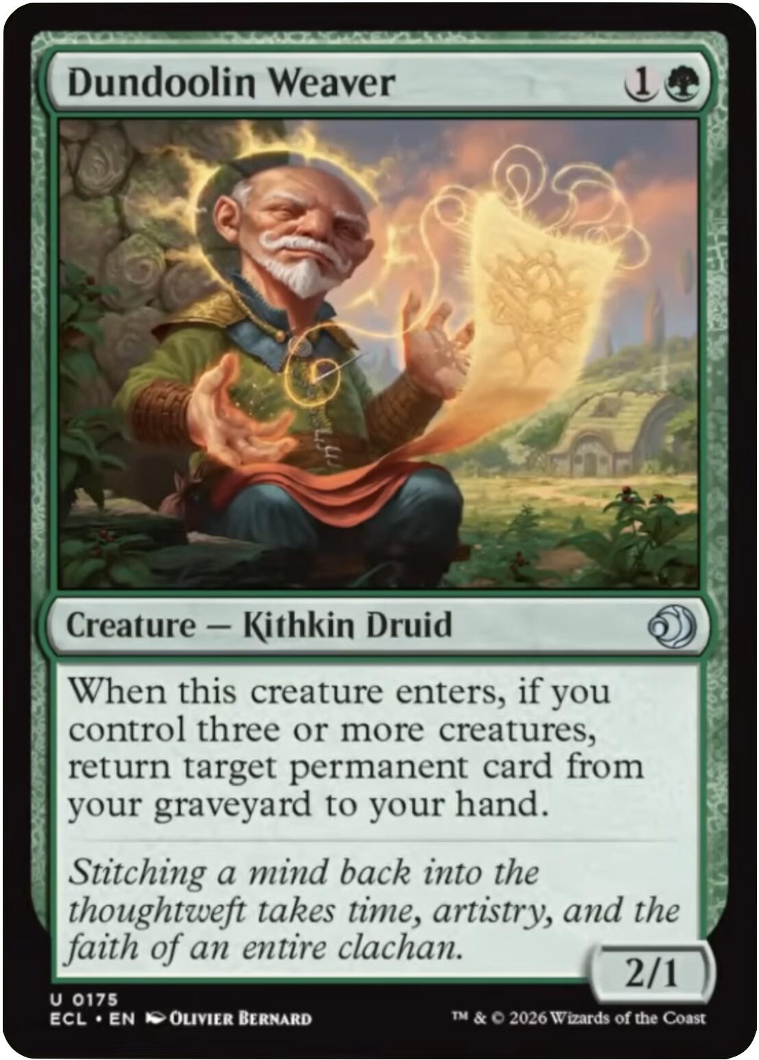 Dundoolin Weaver [Lorwyn Eclipsed] | Card Citadel