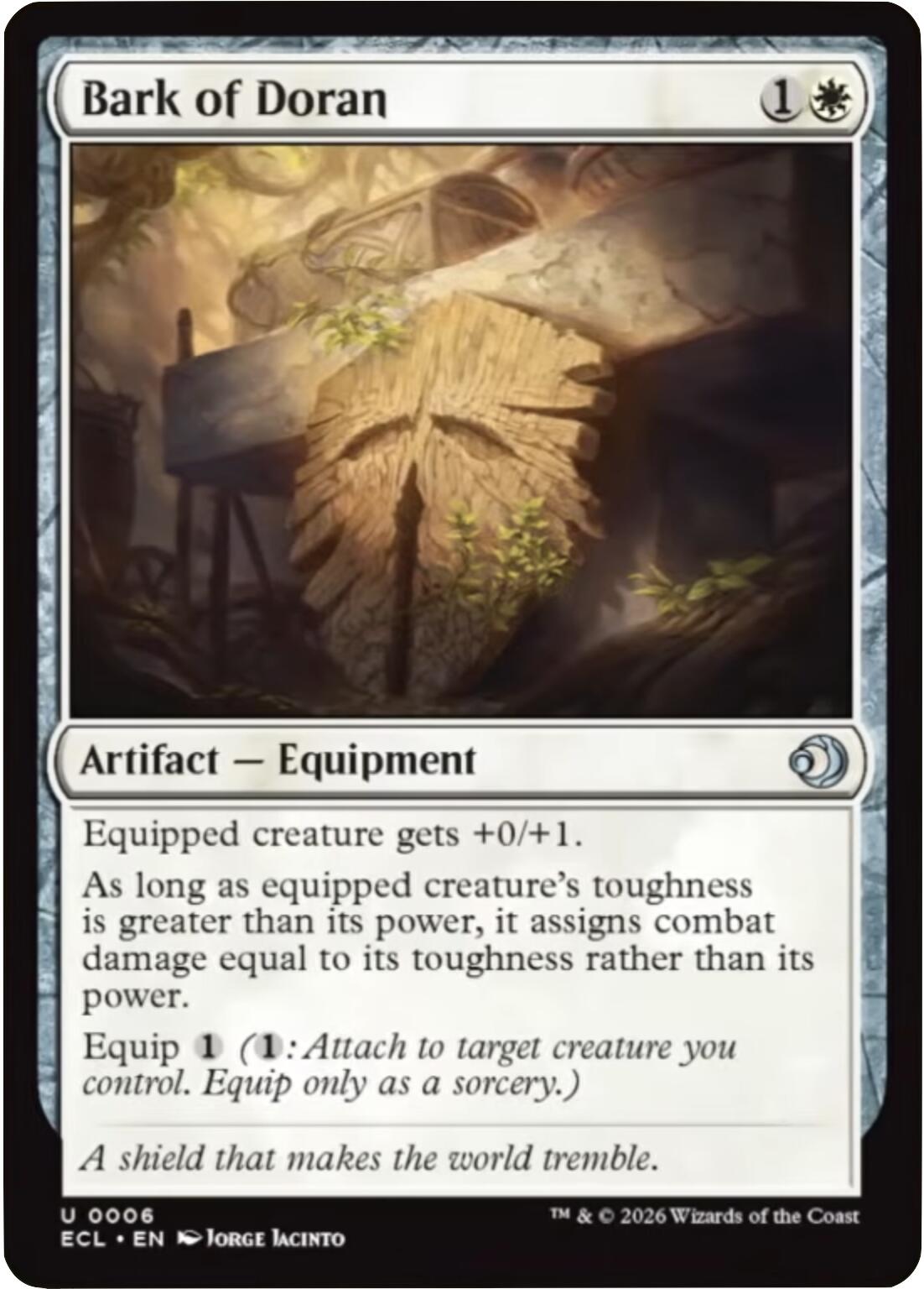 Bark of Doran [Lorwyn Eclipsed] | Card Citadel