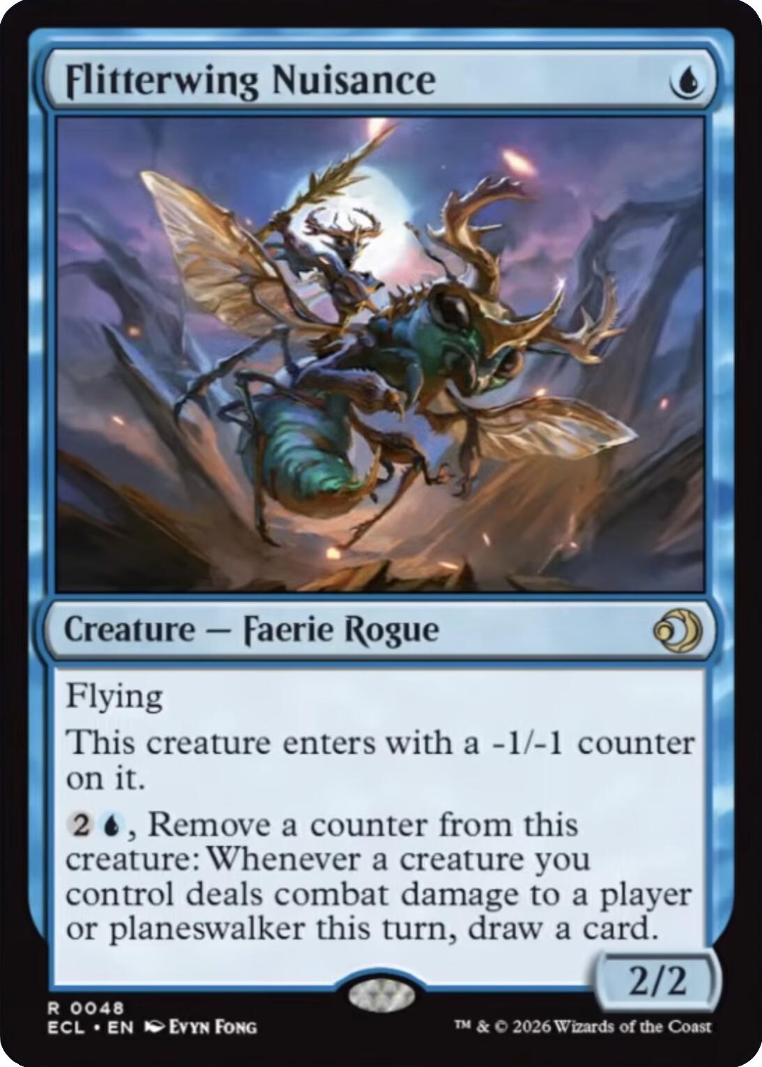 Flitterwing Nuisance [Lorwyn Eclipsed] | Card Citadel