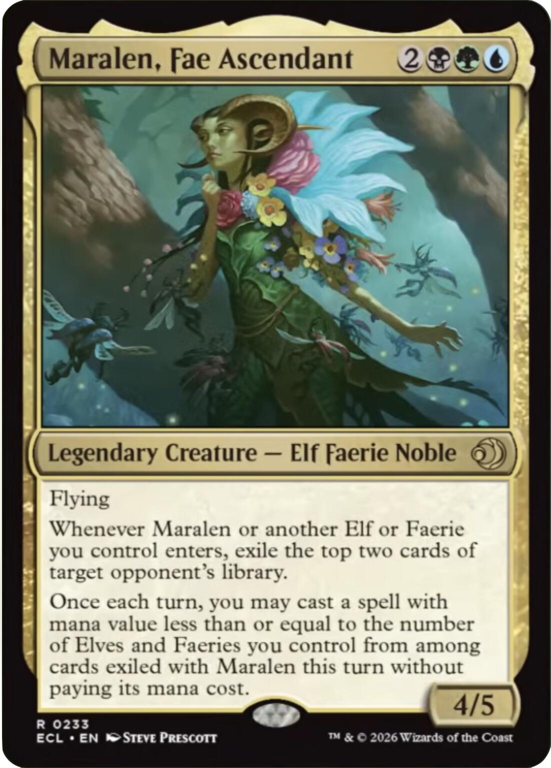 Maralen, Fae Ascendant [Lorwyn Eclipsed] | Card Citadel