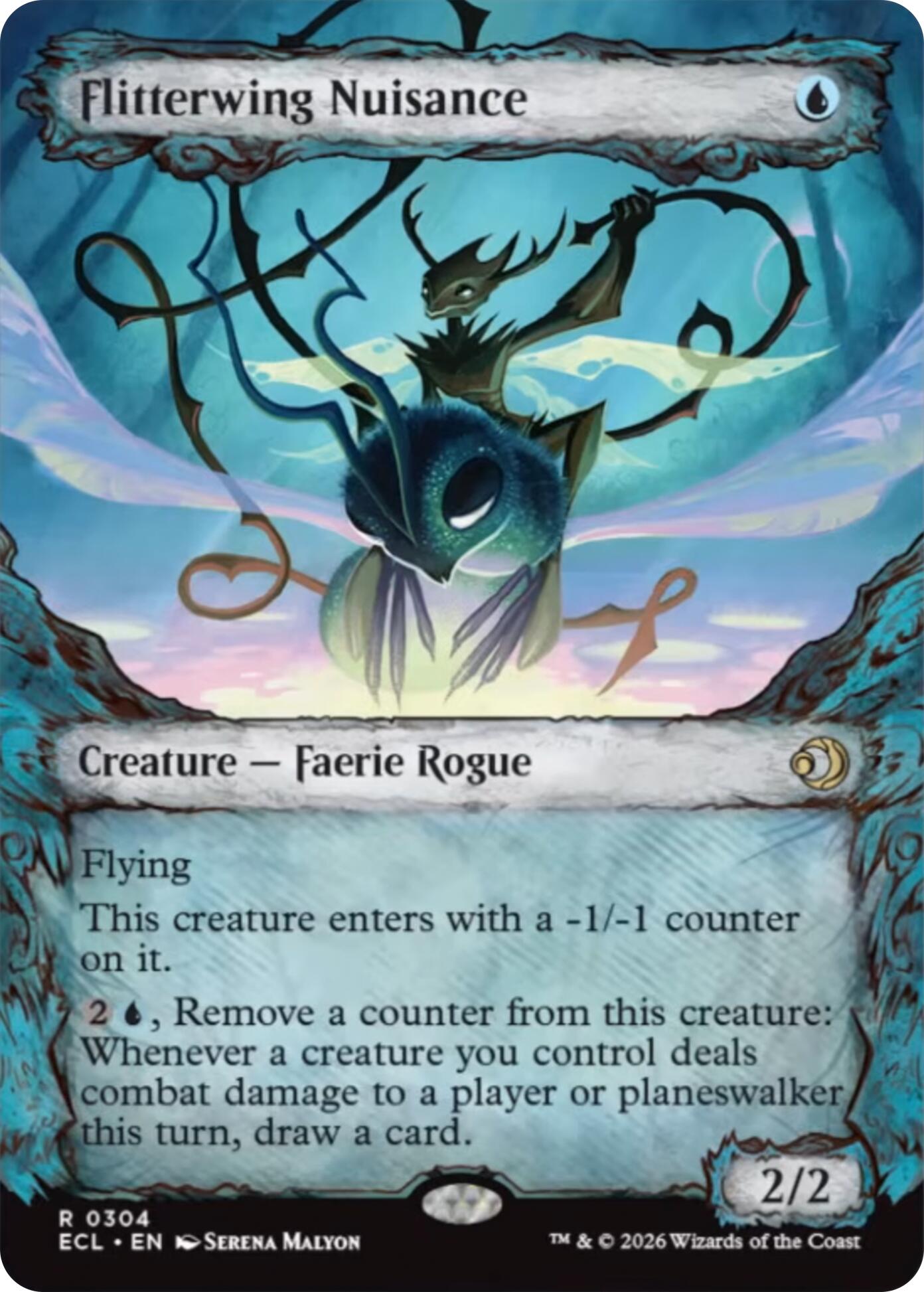 Flitterwing Nuisance (Showcase) [Lorwyn Eclipsed] | Card Citadel