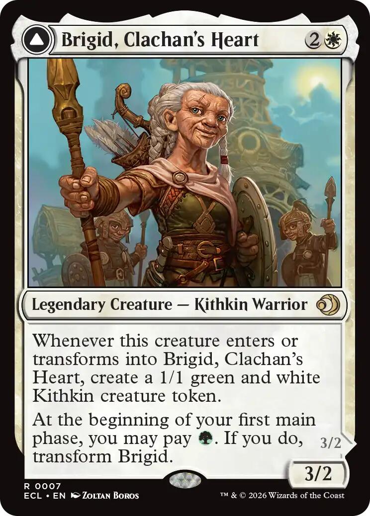 Brigid, Clachan's Heart [Lorwyn Eclipsed] | Card Citadel