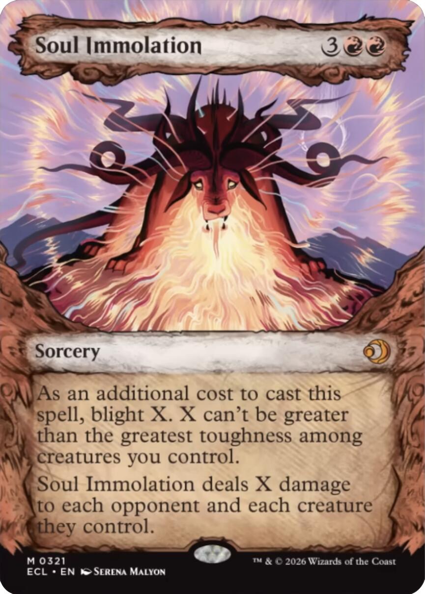 Soul Immolation (Showcase) [Lorwyn Eclipsed] | Card Citadel