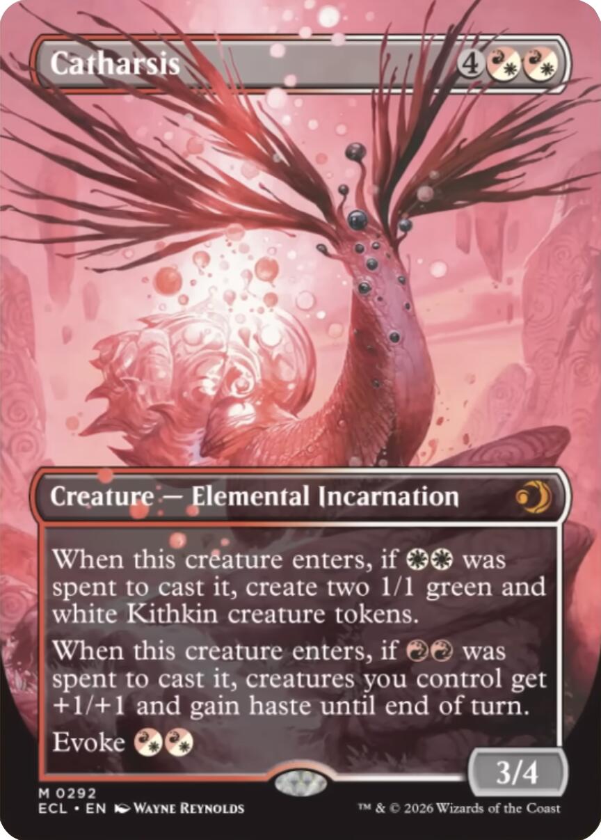 Catharsis (Borderless) [Lorwyn Eclipsed] | Card Citadel