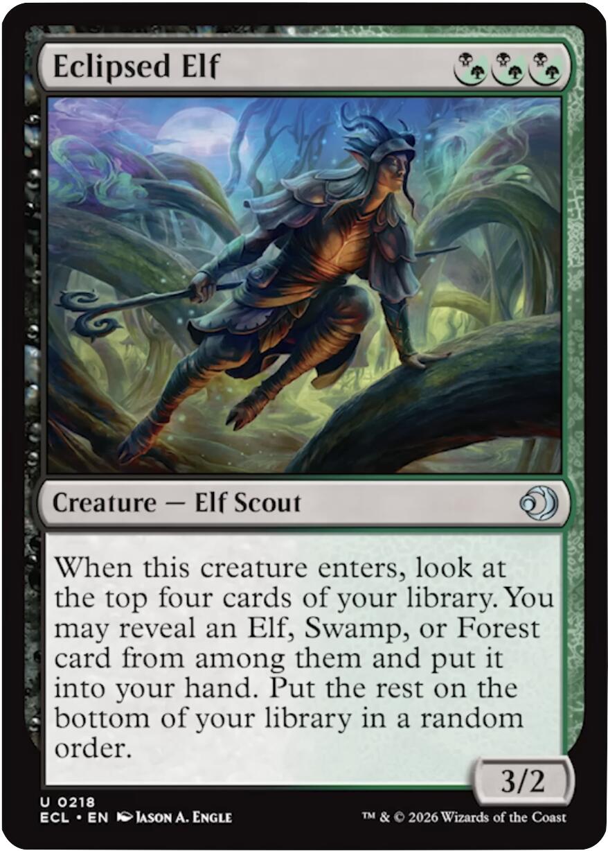 Eclipsed Elf [Lorwyn Eclipsed] | Card Citadel