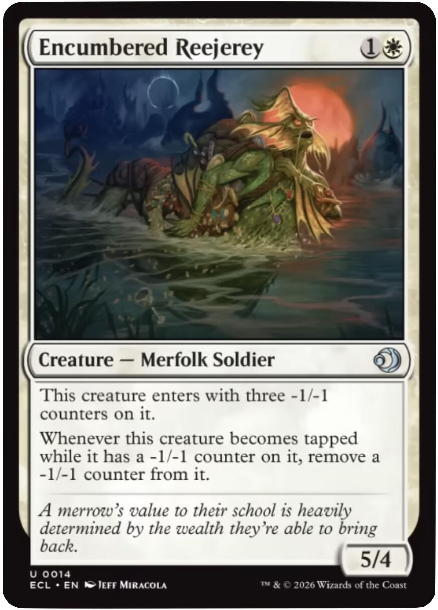 Encumbered Reejerey [Lorwyn Eclipsed] | Card Citadel