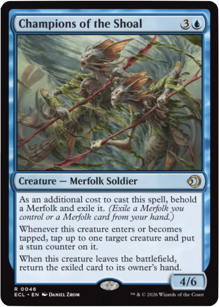 Champions of the Shoal [Lorwyn Eclipsed] | Card Citadel