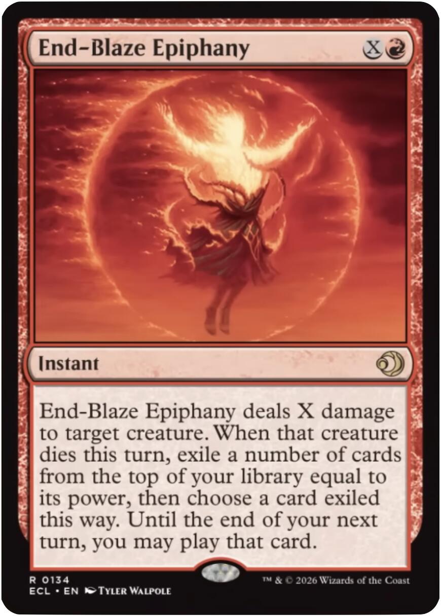 End-Blaze Epiphany [Lorwyn Eclipsed] | Card Citadel