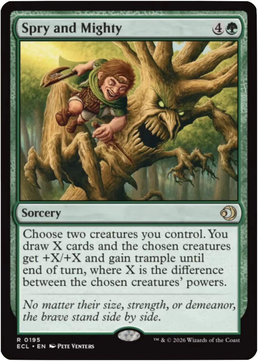 Spry and Mighty [Lorwyn Eclipsed] | Card Citadel