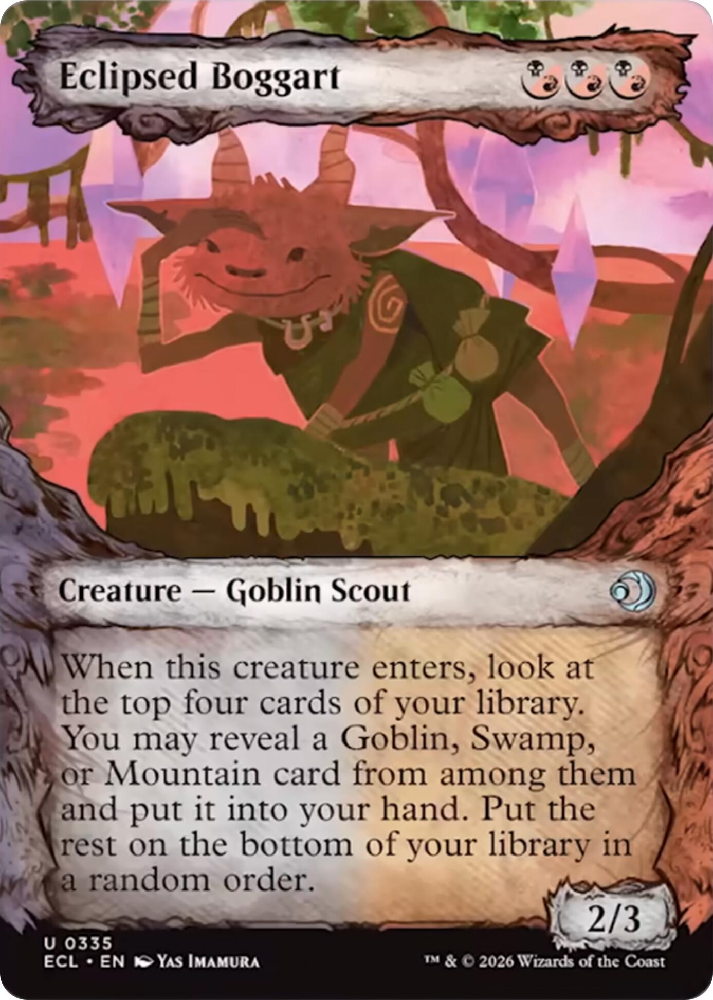 Eclipsed Boggart (Showcase) [Lorwyn Eclipsed] | Card Citadel