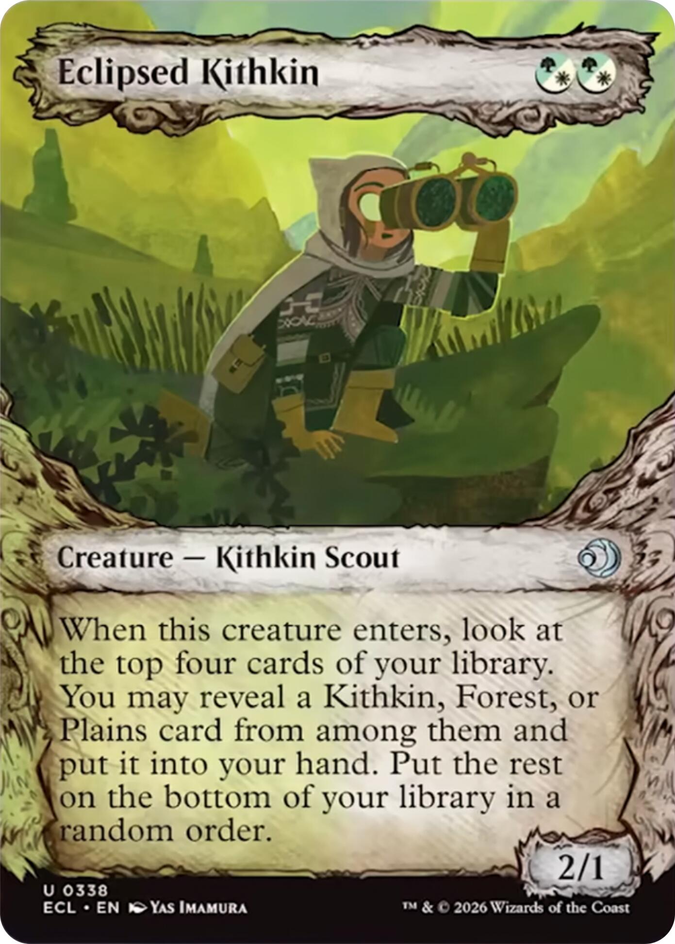 Eclipsed Kithkin (Showcase) [Lorwyn Eclipsed] | Card Citadel