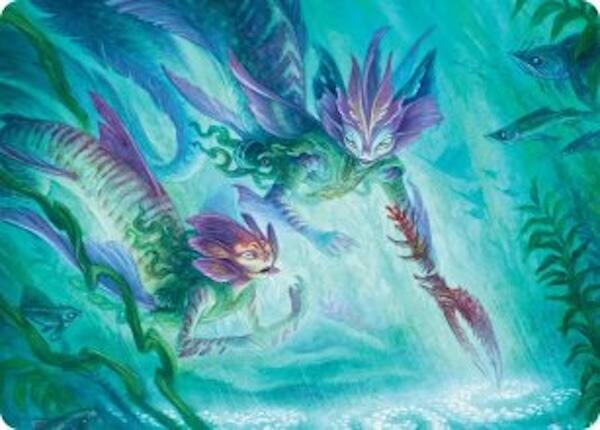 Silvergill Mentor Art Card [Lorwyn Eclipsed Art Series] | Card Citadel