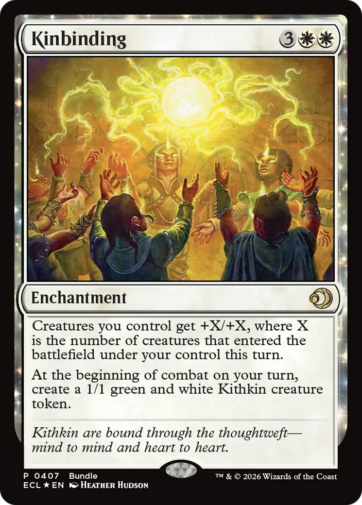Kinbinding (Bundle) [Lorwyn Eclipsed Promos] | Card Citadel