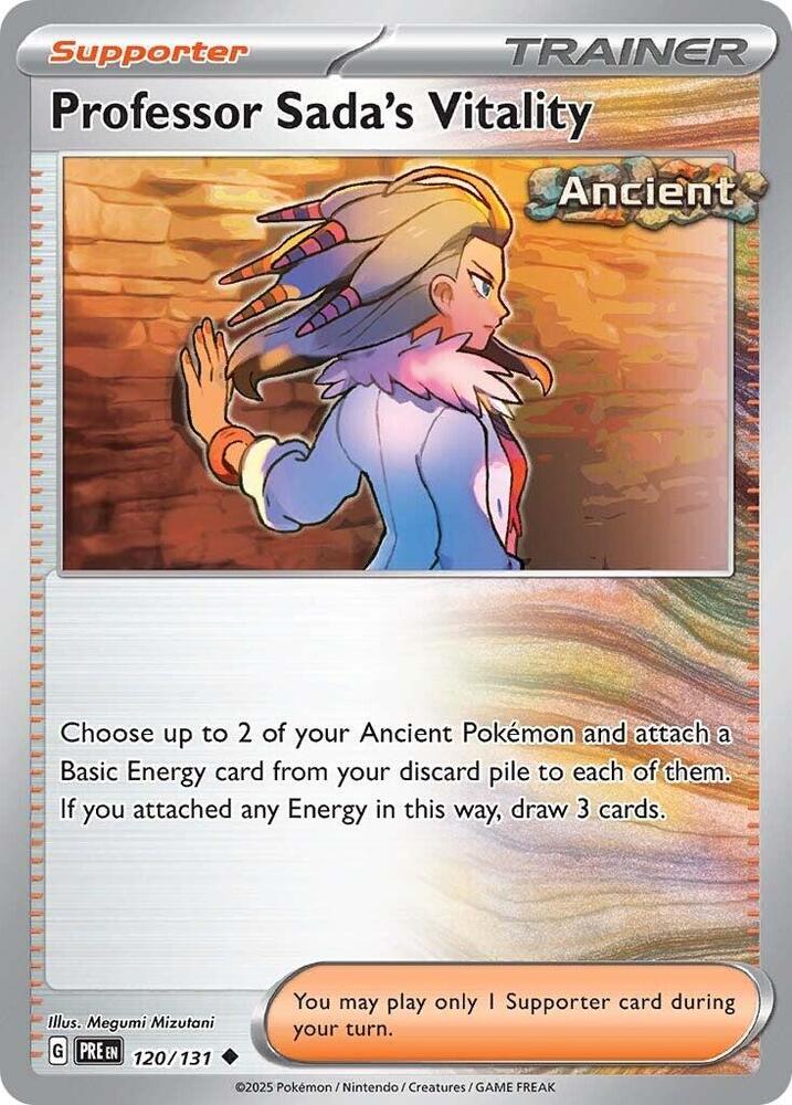 Professor Sada's Vitality (120/131) [Scarlet & Violet: Prismatic Evolutions] | Card Citadel