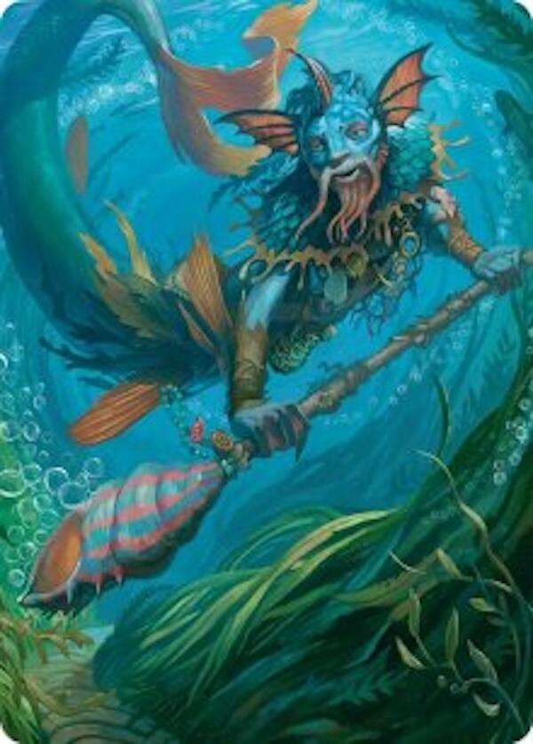 Sygg, Wanderwine Wisdom Art Card [Lorwyn Eclipsed Art Series] | Card Citadel
