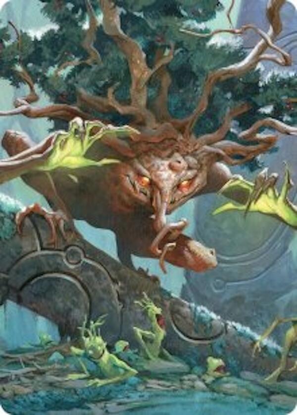 Ferrafor, Young Yew Art Card [Lorwyn Eclipsed Art Series] | Card Citadel