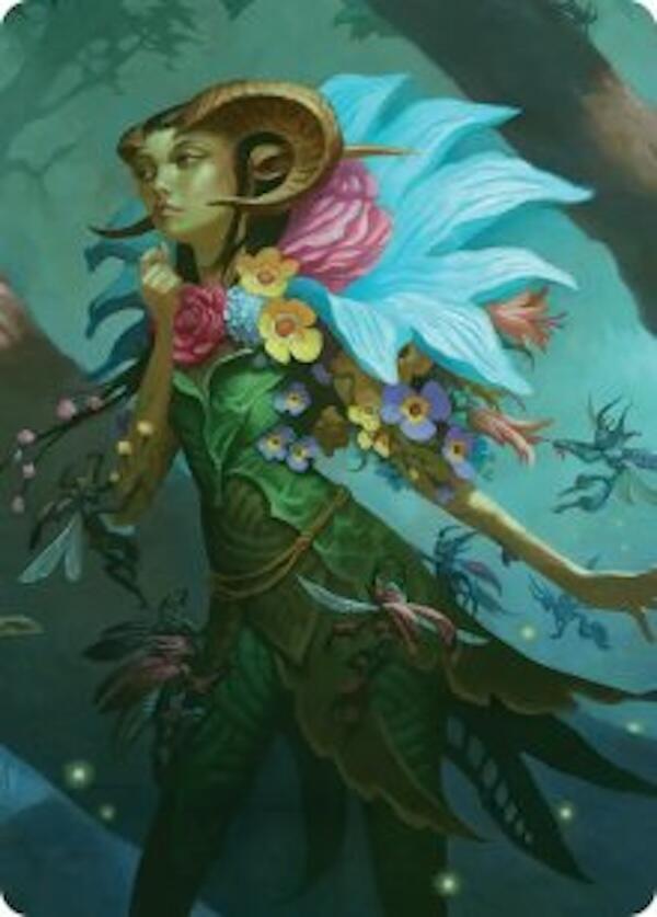 Maralen, Fae Ascendant Art Card [Lorwyn Eclipsed Art Series] | Card Citadel