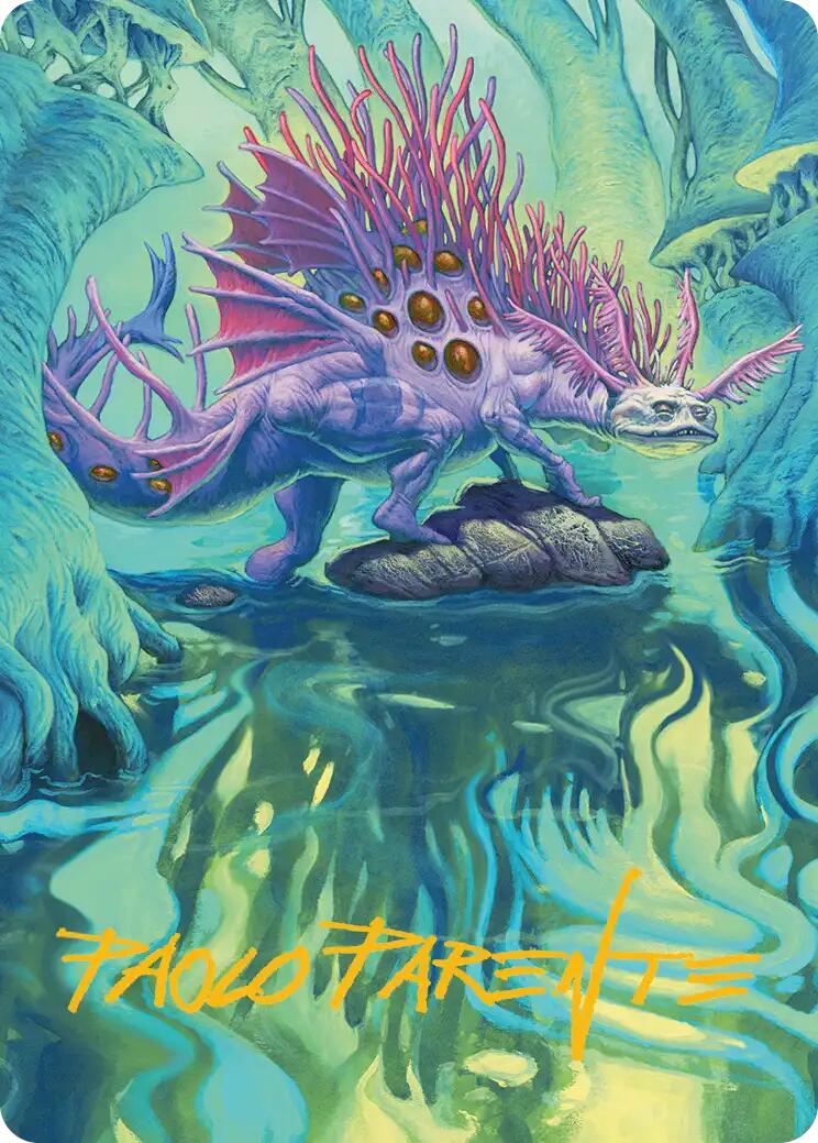 Wistfulness Art Card (Gold-Stamped Signature) [Lorwyn Eclipsed Art Series] | Card Citadel