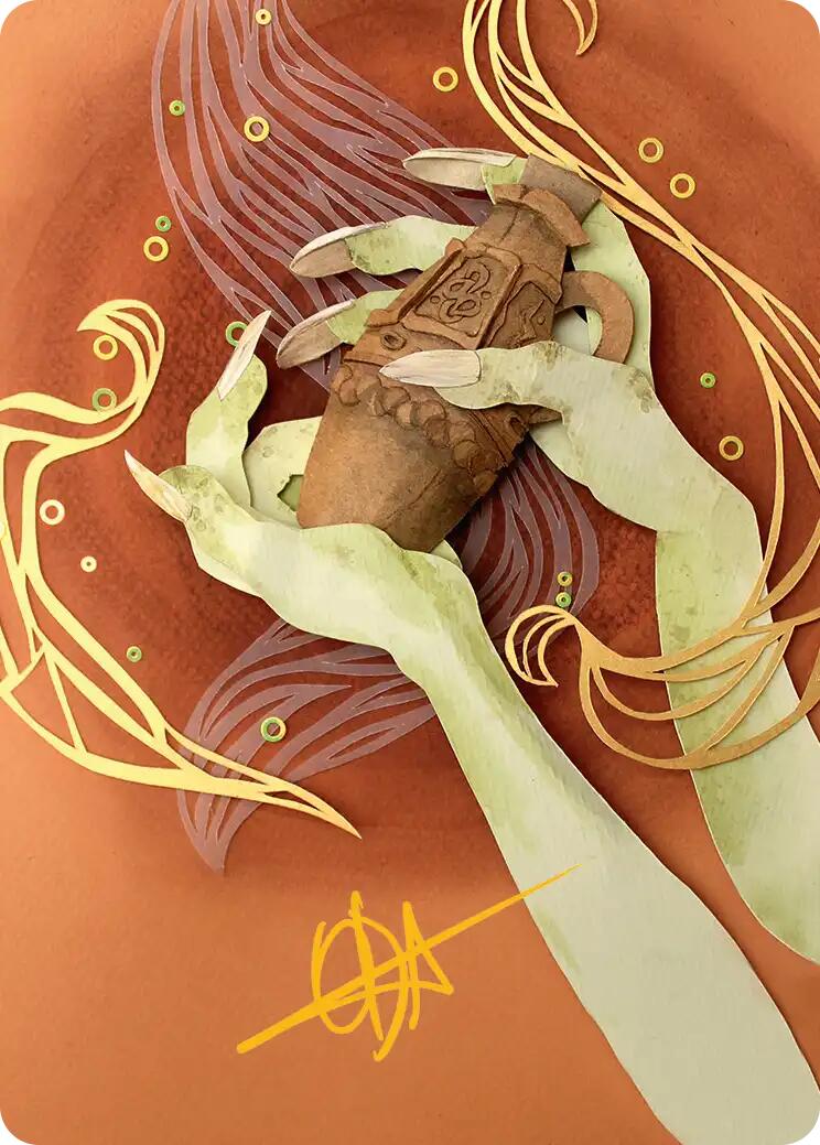 Thousand-Year Elixir Art Card (Gold-Stamped Signature) [Lorwyn Eclipsed Art Series] | Card Citadel