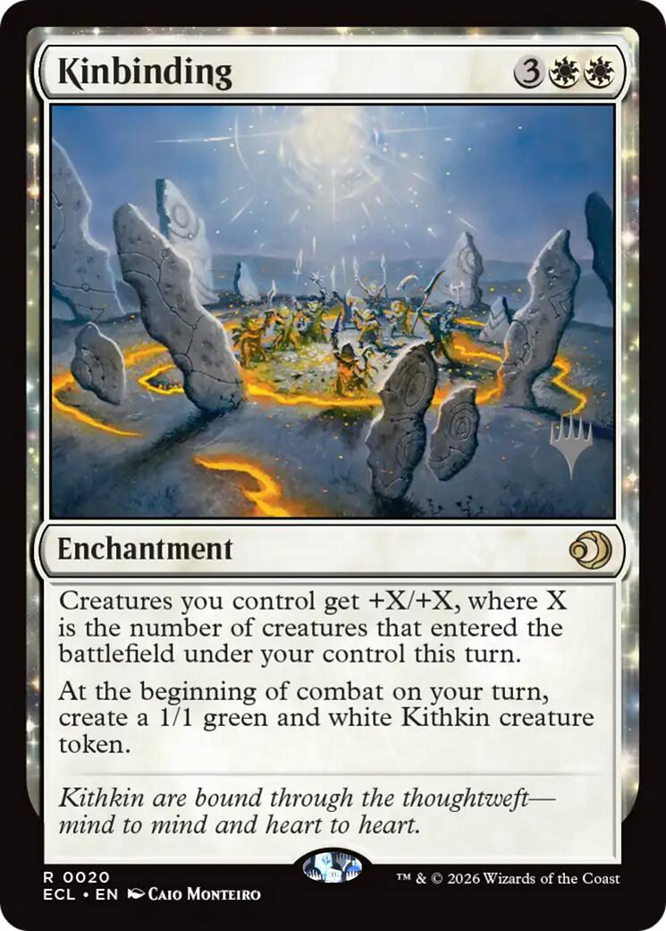 Kinbinding [Lorwyn Eclipsed Promos] | Card Citadel