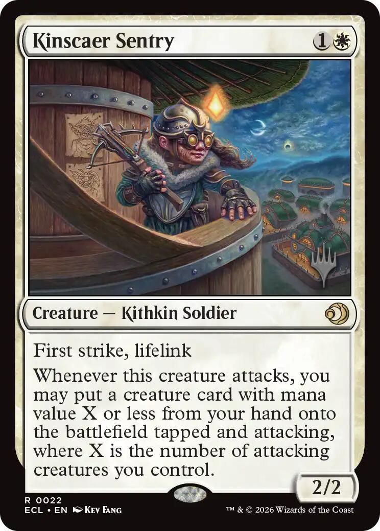 Kinscaer Sentry [Lorwyn Eclipsed Promos] | Card Citadel