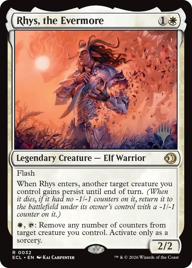 Rhys, the Evermore [Lorwyn Eclipsed Promos] | Card Citadel